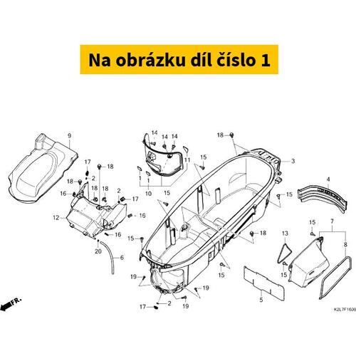 CUSHION C, BATTERY 50386K1BT00