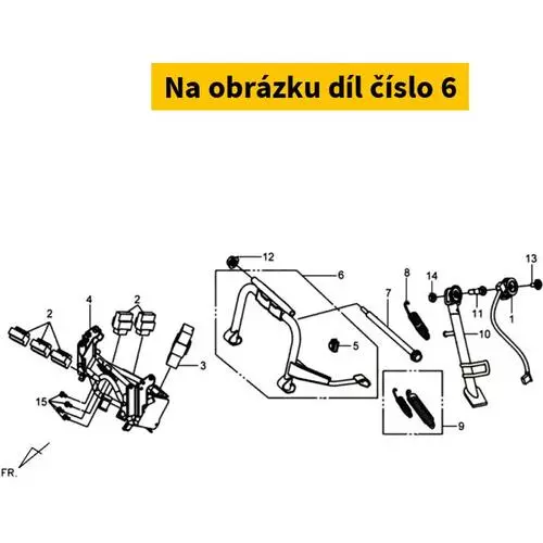 Main Stand Assy 5050A-HTA-000