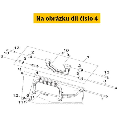 MAIN STAND ASSY. 5050A-LM1-000