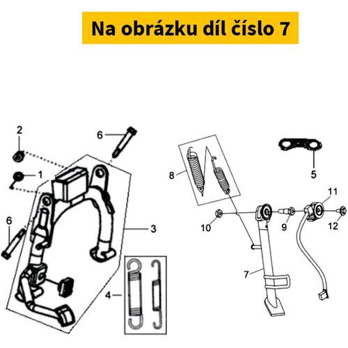 Side Stand Comp 50530-LDA-000