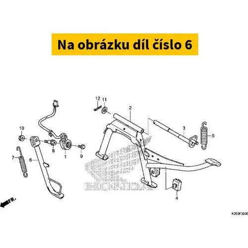 BAR COMP., SIDE STAND 50530K29900