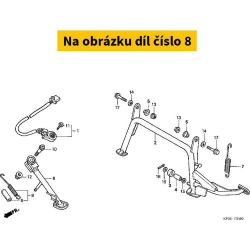 SPRING ASSY., SIDE STAND 50542MV9610