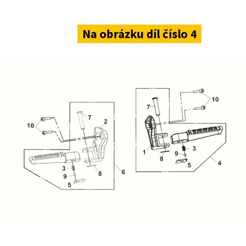 R Pillion Step Assy 50710-L5B-000