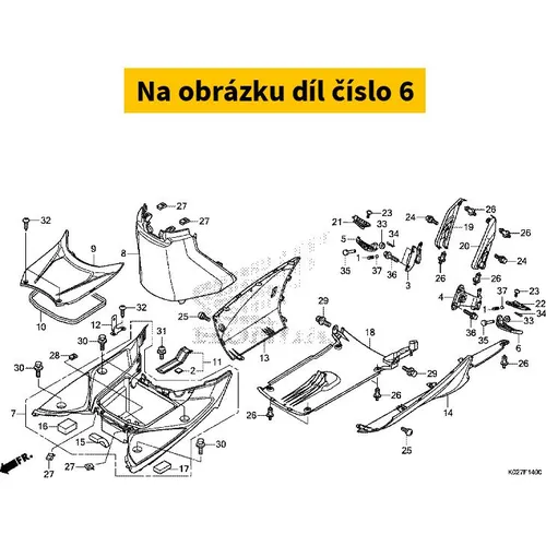 ARM, L. PILLION STEP 50740K01D00