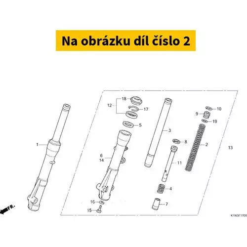 SPRING, FR. FORK 51401K1NV01