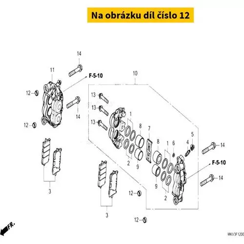 SPACER, FR. FORK 51497MKSE00