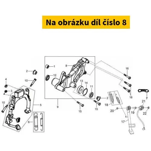 Rear Fork 52100-HHA-010