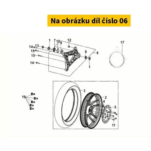 Rr. Fork Assy 5210A-ZBC-000