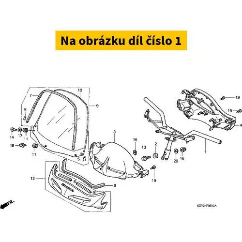 TRUBKA RIDITEK 53100KEY900