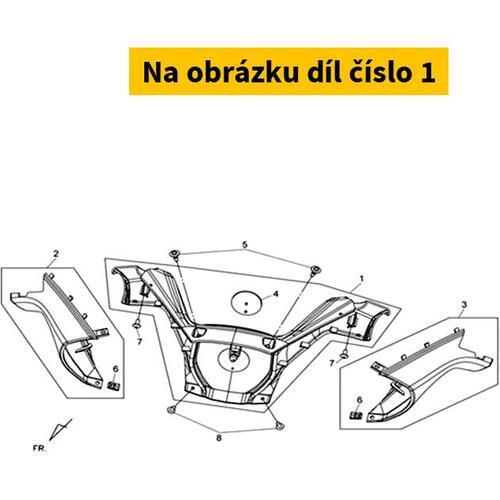 Upper Handle Cover Assy Grey (Gy-517s) 5311A-L4A-005-IP