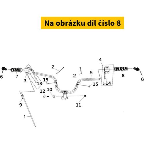 L Handle Grip (Bk-001u ) 53166-L4A-004