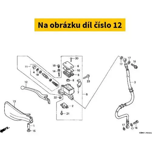 PACKA BRZDY 53175KAE730