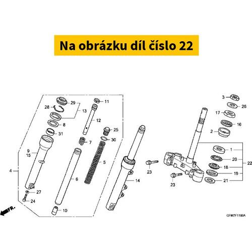 STEM SUB ASSY 53219GFM970