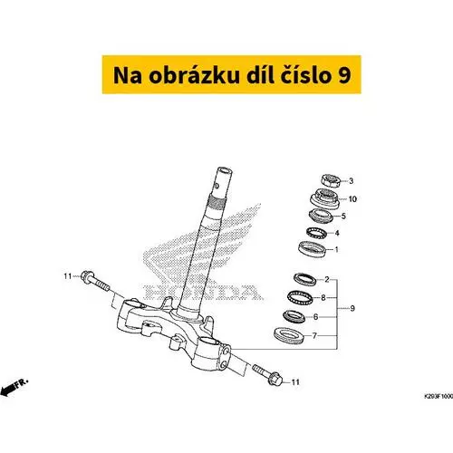 STEM SUB ASSY., STEERING 53219K29900