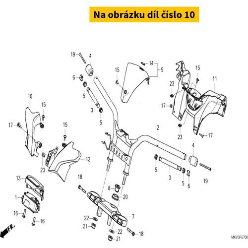 COVER, R. FR. HANDLE 53252MKVD00