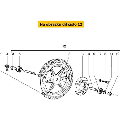 Front Aluminum Wheel Rim 560976