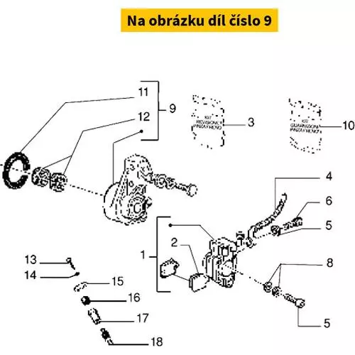 Bracket For Damper Vespa Px 125/200 5638045