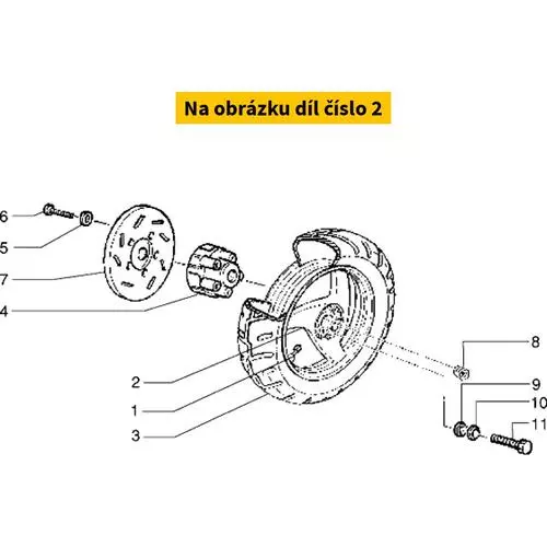 Rr Wheel Nrg Mc2 Dt '98 5644020090