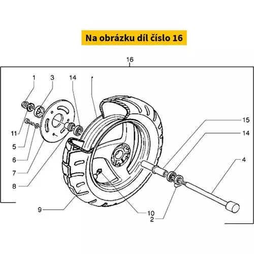 Ff Wheel Runner 125/180 56440600E1