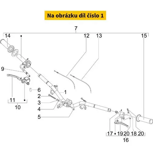 Handlebar With I.P. 57361R5