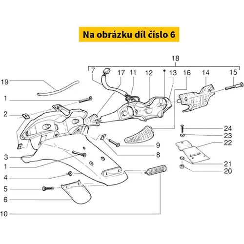 Splash Guard Runner 125/180 576172000C