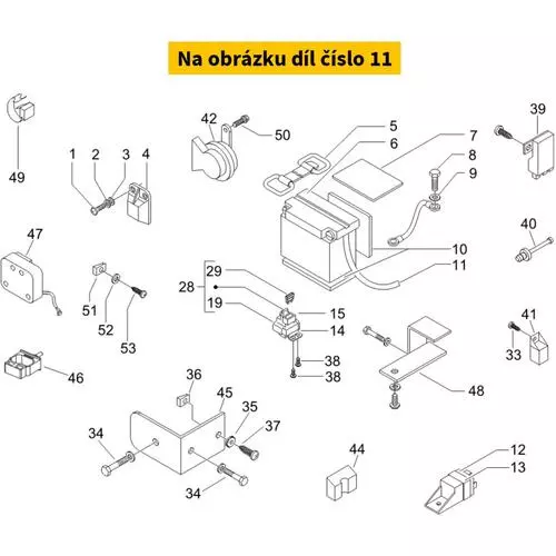 Battery Tube X9 Evolution 580977