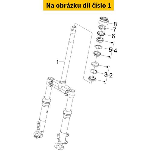 Front Fork Assy 58620R