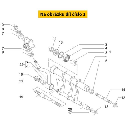 Swing Arm Assy. (Bv-500) 599752