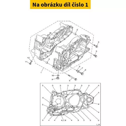 Crankcase Assy 59C151000800