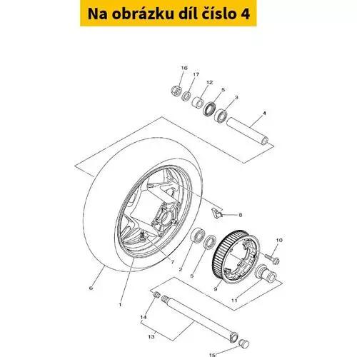 Spacer, Bearing 59C253170100