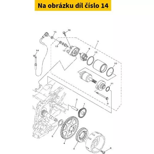 Cord, Starter Motor 59C818150000