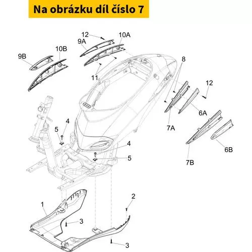 Rear Side Protec. Frame Left 5A000214