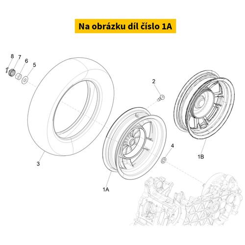 Rear Wheel 5A001557