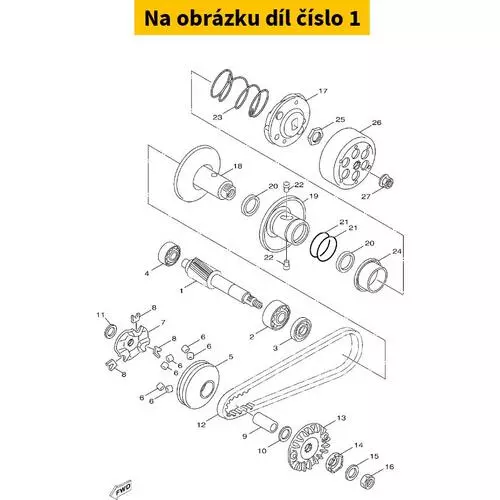 Gear, Primary Drive 5C3E61110000