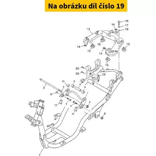 Bracket, C.D.I. Un 5C3F12740000