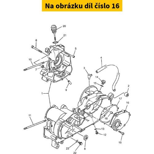 Cover, Crankcase 2 5D8E54210000