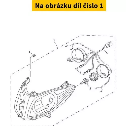 Headlight Unit Ass 5D8H43100000