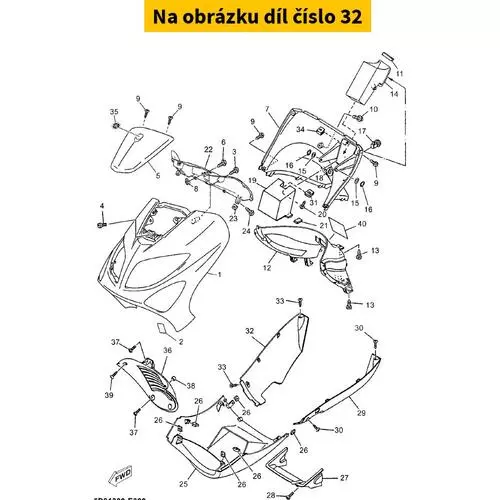 Mole, Side Cover 2 5DSF171M03PL