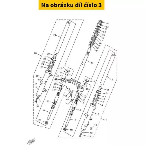 Tube, Outer (Left) 5DSF31261000