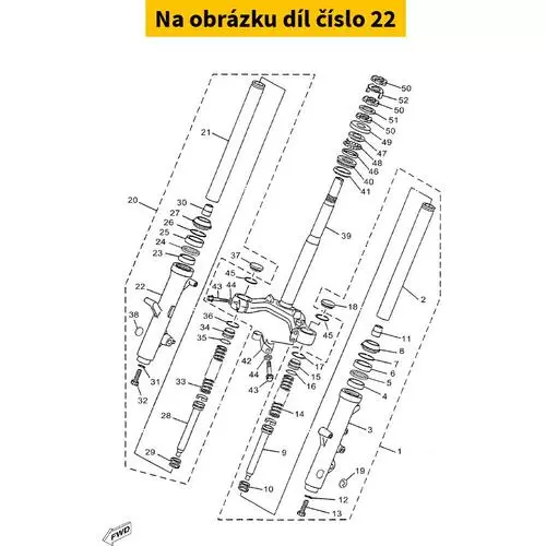 Tube, Outer (Right) 5DSF31361000