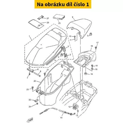 Single Seat Assy 5DSF47101000