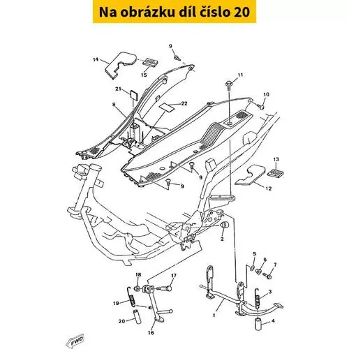 Guide Side Stand 5DSF73510000