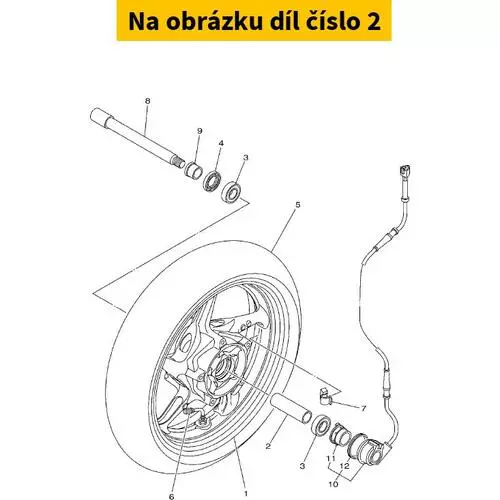 Spacer, Bearing 5EA251170000