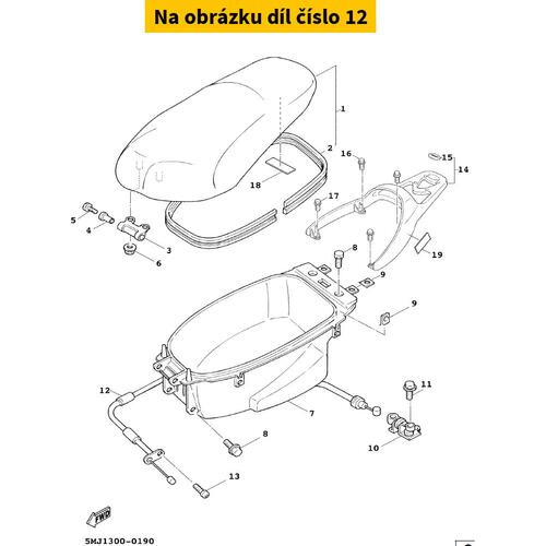 Wire, Seat Hook 5FMF478E0100