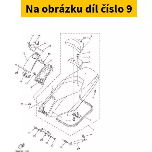 Seat Back Assy 5GJ247900100