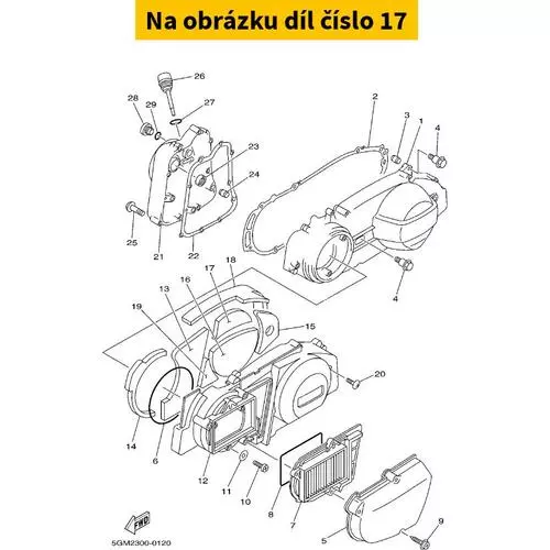 Damper, Engine Mount 5 5GM153380000