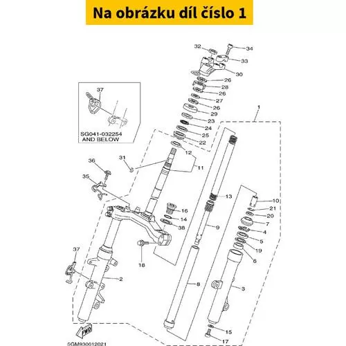 Front Fork Assy 5GM231000100