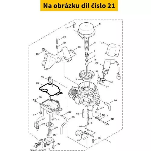 Spring, Adjust Screw 5JG145310000