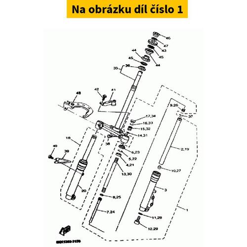 Front Fork Assy (L 5KKF3102003C