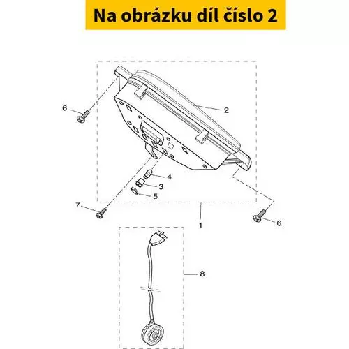 Lens, Speedometer 5MFH35110000